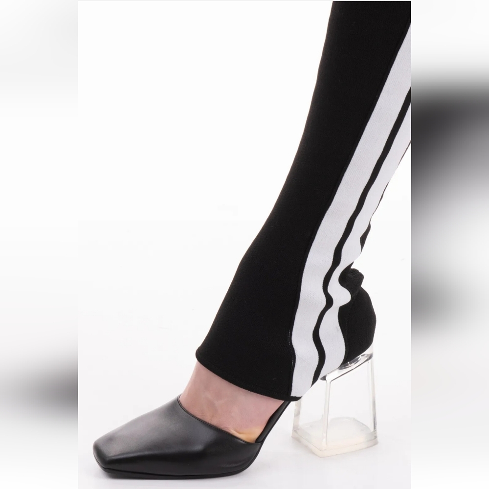 PALM ANGELS Over The Knee OTK Sock Boots Bootie Heels - Picture 7 of 8